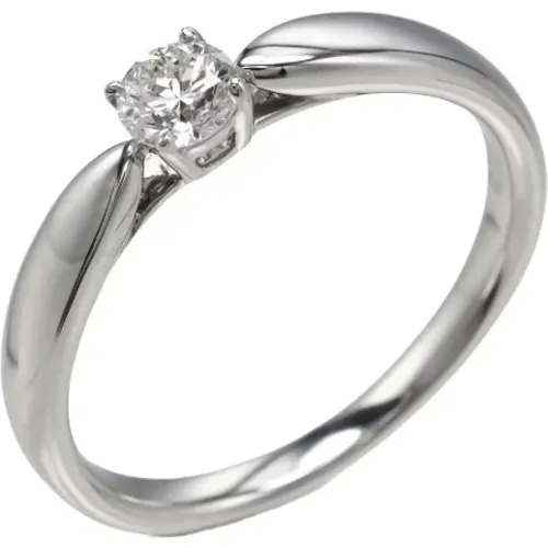 Pre-owned Jewellery, female, , Size: ONE SIZE Pre-owned Platinum rings - Tiffany & Co. Pre-owned - Modalova