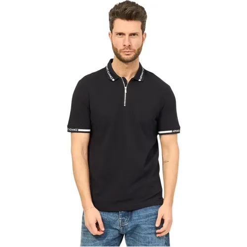 Polo Shirt with Logo Detail , male, Sizes: 2XL, XL, L, S - Armani Exchange - Modalova