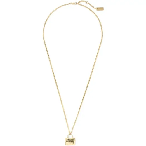 Tote Bag Pendant Necklace , female, Sizes: ONE SIZE - Marc Jacobs - Modalova