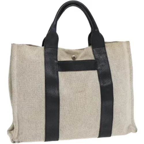 Pre-owned Tote Bags, female, , Size: ONE SIZE Pre-owned Canvas totes - Hermès Vintage - Modalova