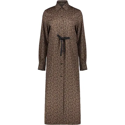 Shirt Dresses, female, , Size: S Long Shirt Dress - Herno - Modalova