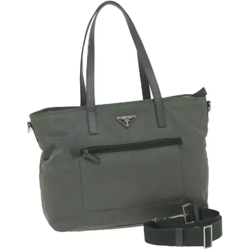 Pre-owned Tote Bags, female, , Size: ONE SIZE Pre-owned Nylon prada-bags - Prada Vintage - Modalova