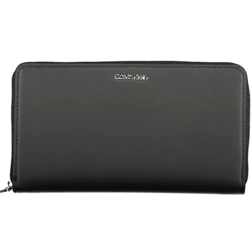 Womens Wallet Rfid Zipper Closure , female, Sizes: ONE SIZE - Calvin Klein - Modalova