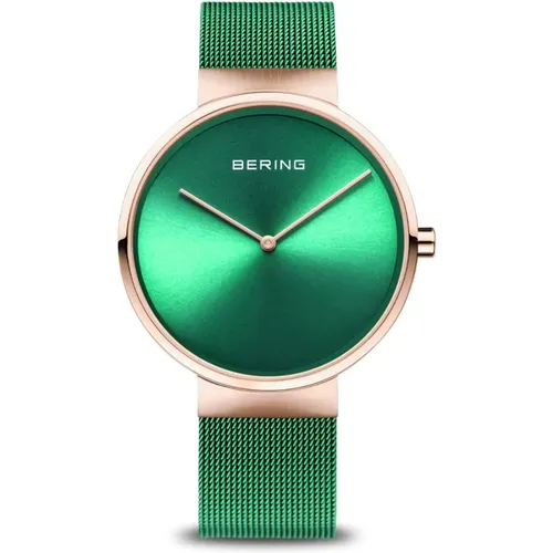 Watches, unisex, , Size: ONE SIZE Unisex Classic Bracelet Milanese Band Watch 14539-868 - Bering - Modalova