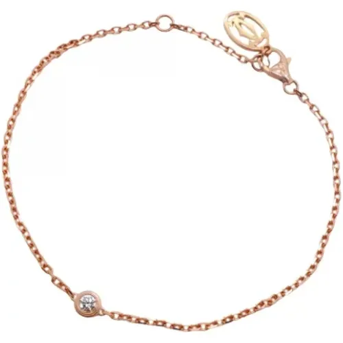 Pre-owned Rose Gold bracelets , female, Sizes: ONE SIZE - Cartier Vintage - Modalova