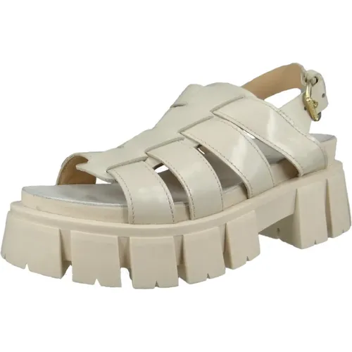 Braune Damensandalen Mjus - MJUS - Modalova