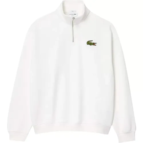 Sweatshirts, male, , Size: M Half-Zip Sweatshirt Essential Sportswear - Lacoste - Modalova