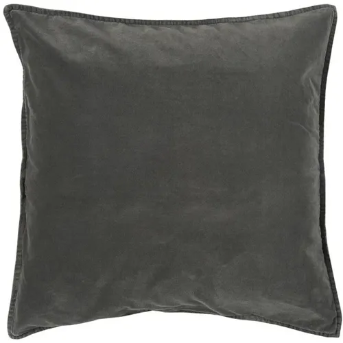 Velour Pillowcase 2-Pack Thunder Grey , unisex, Sizes: ONE SIZE - Fineste Ting - Modalova