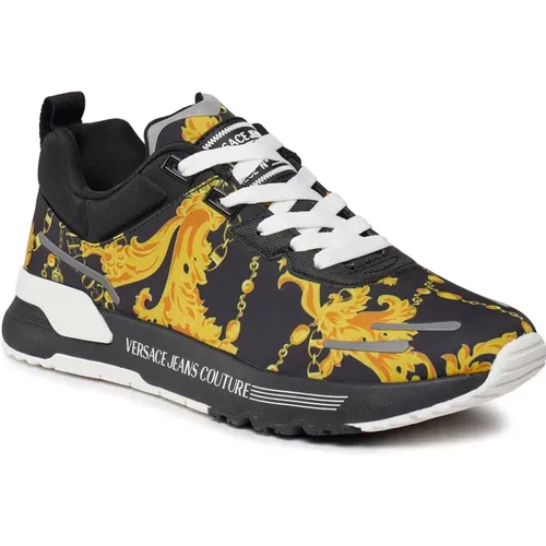 Stylische Sneakers , Herren, Größe: 43 EU - Versace Jeans Couture - Modalova