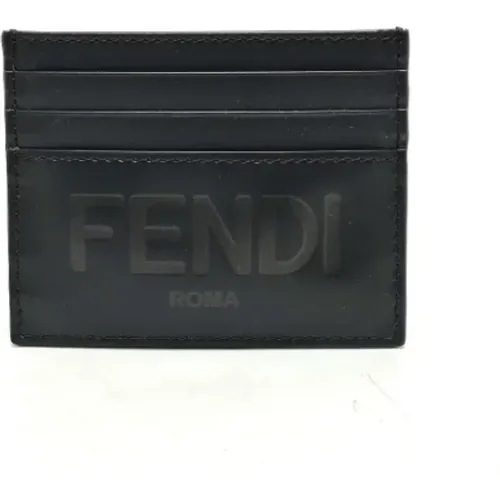 Pre-owned Wallets, unisex, , Size: ONE SIZE Pre-owned Leather home-office - Fendi Vintage - Modalova