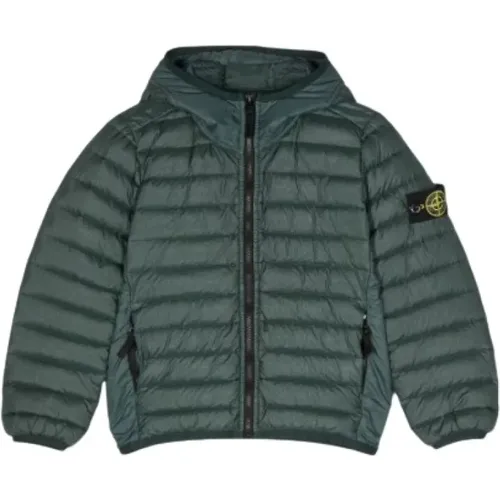 Reflektierende Kinder Jungen Jacke - Stone Island - Modalova