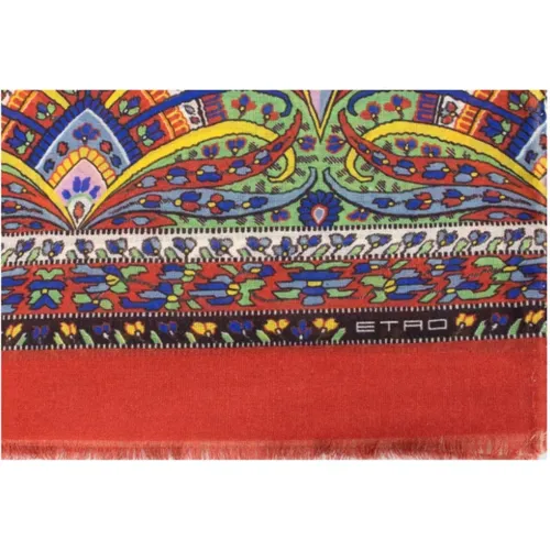 Schal aus Kaschmir-Seidenmischung - ETRO - Modalova