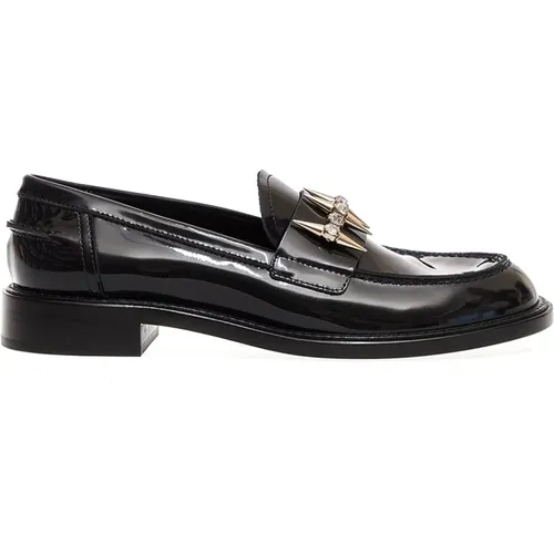 Loafers , female, Sizes: 4 1/2 UK, 4 UK - AGL - Modalova