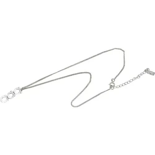 Pre-owned Jewellery, female, , Size: ONE SIZE Pre-owned Metal necklaces - Salvatore Ferragamo Pre-owned - Modalova