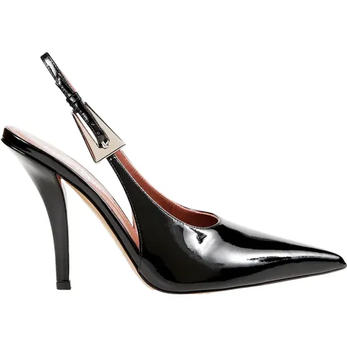 Elegante Slingback Pumps , Damen, Größe: 36 EU - Paris Texas - Modalova