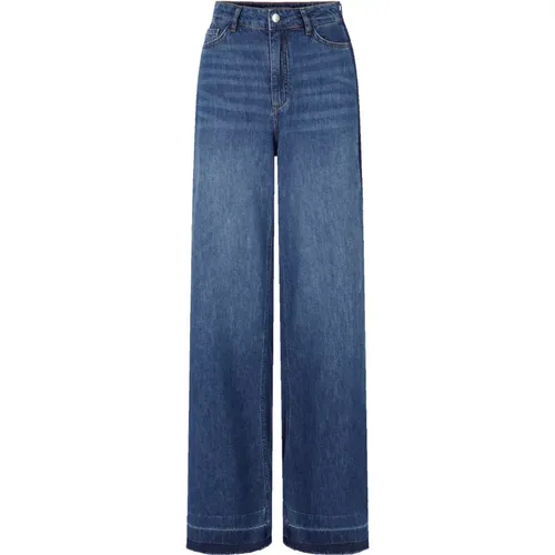 Denim Side Stripe Jeans , Damen, Größe: W25 L32 - RICH & ROYAL - Modalova