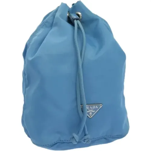 Pre-owned Bucket Bags, female, , Size: ONE SIZE Pre-owned Nylon prada-bags - Prada Vintage - Modalova