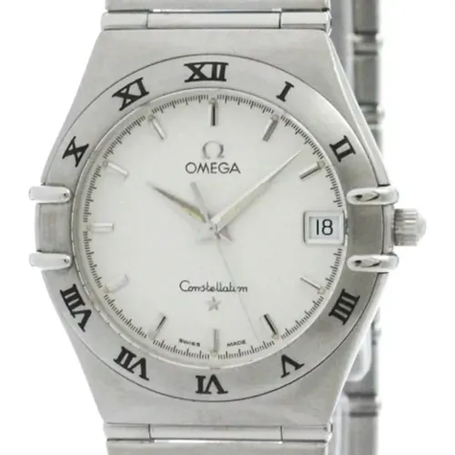 Pre-owned Watches, female, , Size: ONE SIZE Pre-owned Stainless Steel watches - Omega Vintage - Modalova