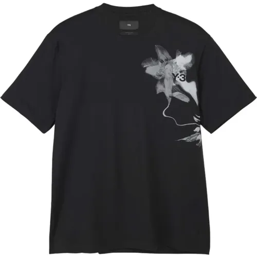 Graphic Short Sleeve T-Shirt , male, Sizes: S, M, L - Y-3 - Modalova