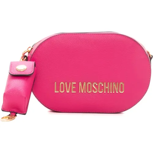 Shoulder Bags, female, , Size: ONE SIZE Fashion-forward Small Shoulder Bag - Love Moschino - Modalova