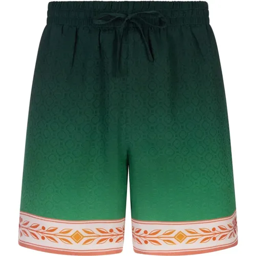 Silk Unity Is Power Shorts , male, Sizes: XS - Casablanca - Modalova