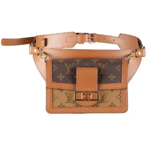 Pre-owned Belt Bags, female, , Size: ONE SIZE Pre-owned Canvas crossbody-bags - Louis Vuitton Vintage - Modalova