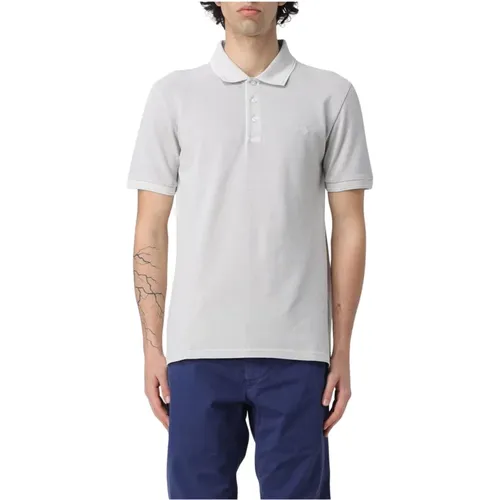 Polo Shirts, male, , Size: L Cotton Piqu Polo Shirt - Woolrich - Modalova