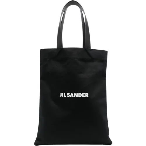 Tote Bags, male, , Size: ONE SIZE Luxurious Tote Bag for Men - Jil Sander - Modalova