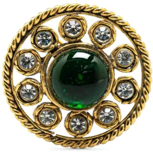 Pre-owned Jewellery, female, , Size: ONE SIZE Pre-owned Metal brooches - Chanel Vintage - Modalova