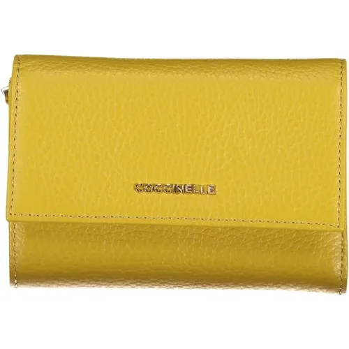 Wallets & Cardholders, unisex, , Size: ONE SIZE Leather Wallet with Multiple Compartments - Coccinelle - Modalova