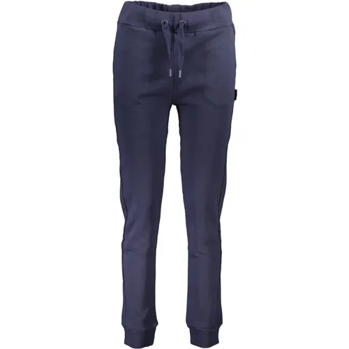 Blaue Sportliche Baumwollhose mit Logo , Damen, Größe: S - North Sails - Modalova