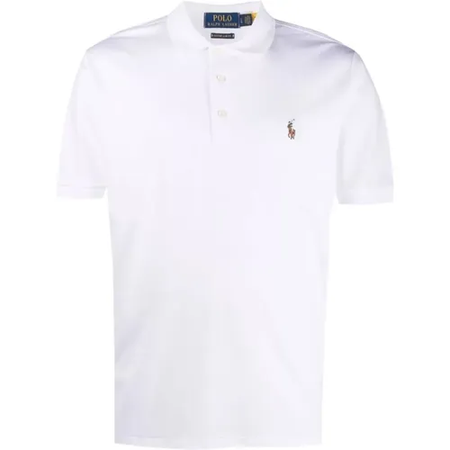 Casual Kurzarm Weißes Poloshirt , Herren, Größe: 2XL - Polo Ralph Lauren - Modalova