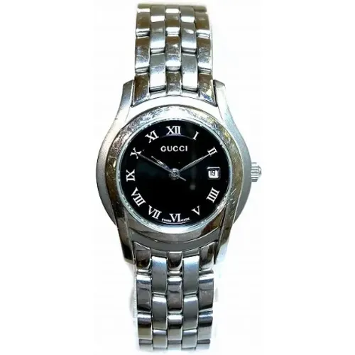 Pre-owned Metal watches , female, Sizes: ONE SIZE - Gucci Vintage - Modalova