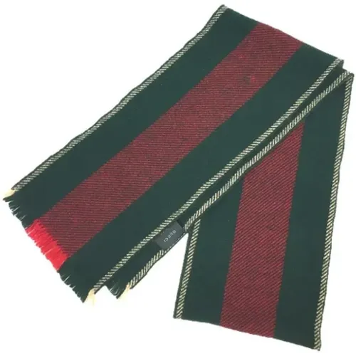 Pre-owned Wool scarves , female, Sizes: ONE SIZE - Gucci Vintage - Modalova