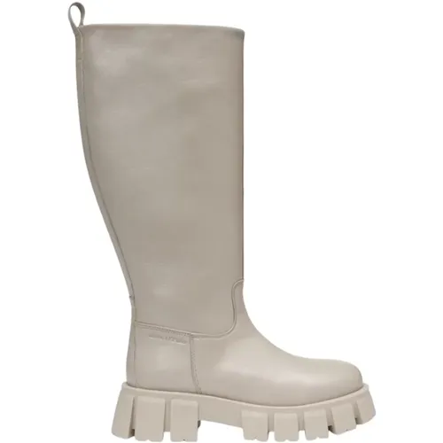High Boots in Leather , female, Sizes: 6 UK, 5 UK, 4 UK, 7 UK, 3 UK, 8 UK - Marc O'Polo - Modalova