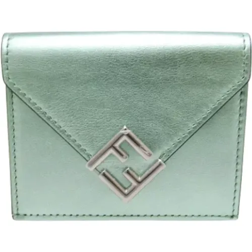 Pre-owned Wallets, female, , Size: ONE SIZE Pre-owned Leather wallets - Fendi Vintage - Modalova