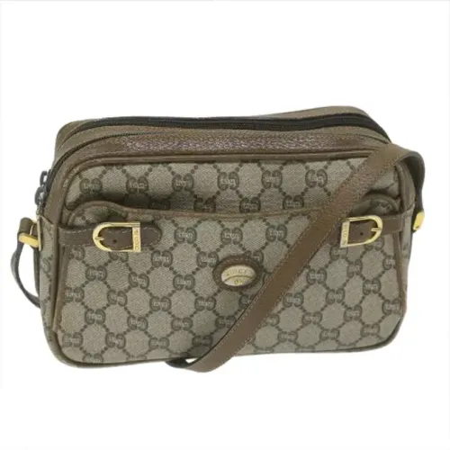 Pre-owned Cross Body Bags, female, , Size: ONE SIZE Pre-owned Leather gucci-bags - Gucci Vintage - Modalova