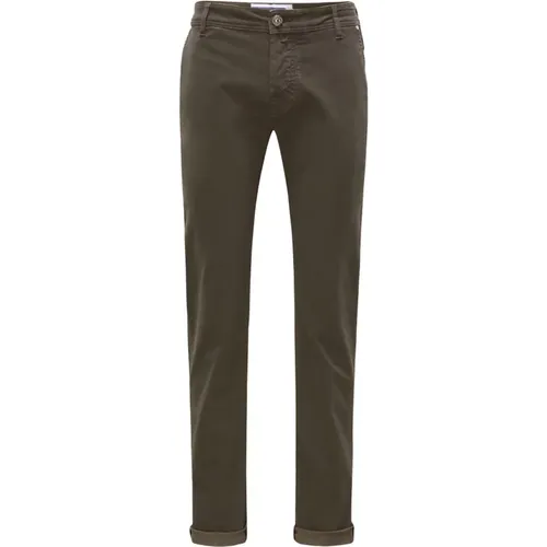Bard 5-Pocket Braune Jeans , Herren, Größe: W42 L34 - Jacob Cohën - Modalova