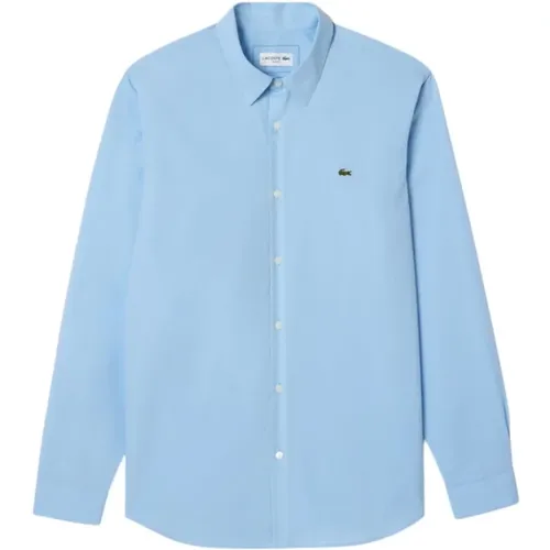 Casual Shirts, male, , Size: 6XL Slim Fit Shirt - Lacoste - Modalova