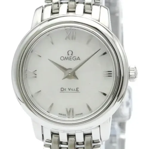 Pre-owned Watches, female, , Size: ONE SIZE Pre-owned Stainless Steel watches - Omega Vintage - Modalova