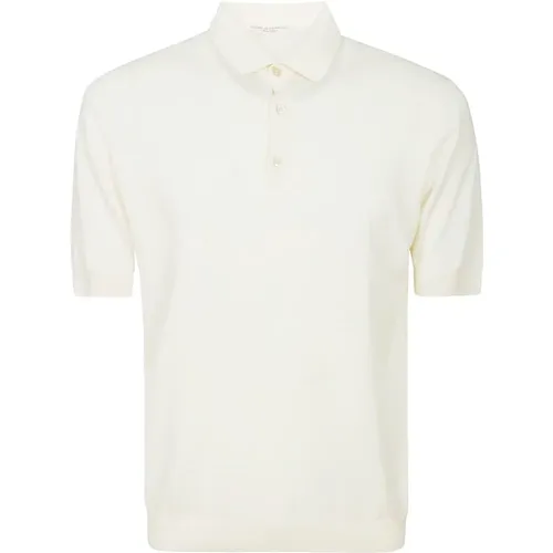 Polo 3Bott SS , male, Sizes: 4XL, 3XL - Filippo De Laurentiis - Modalova