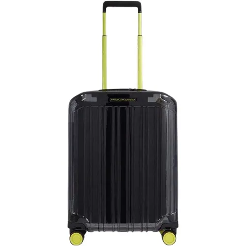 Cabin Bags, unisex, , Size: ONE SIZE Stylish Travel Trolley Bag - Piquadro - Modalova