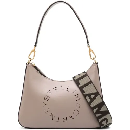 Faux Leather Bag with Detachable Handle , female, Sizes: ONE SIZE - Stella Mccartney - Modalova
