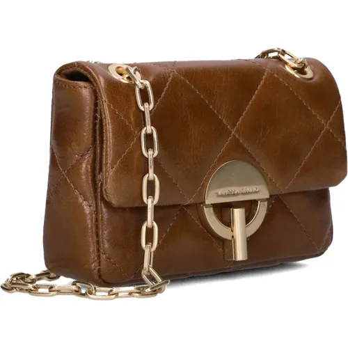 Braune Leder Crossbody Schultertasche - Vanessa Bruno - Modalova