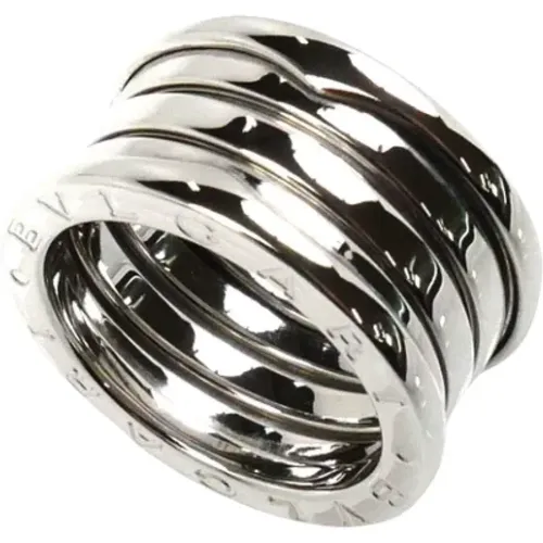 Pre-owned Jewellery, female, , Size: ONE SIZE Pre-owned Silver rings - Bvlgari Vintage - Modalova