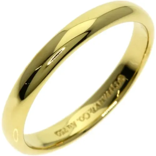 Pre-owned Jewellery, female, , Size: ONE SIZE Pre-owned Gold rings - Tiffany & Co. Pre-owned - Modalova