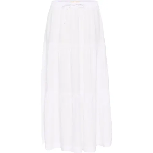 Flounce Skirt Bright Linen , female, Sizes: 2XL, S, 3XL, XL, XS, 2XS, M, L - Part Two - Modalova