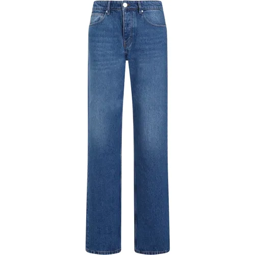 Gerades Jeans , Herren, Größe: W32 - Ami Paris - Modalova