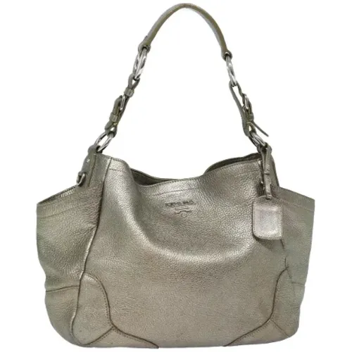 Pre-owned Leather prada-bags , female, Sizes: ONE SIZE - Prada Vintage - Modalova