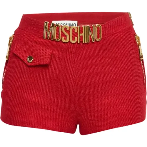 Pre-owned Shorts, female, , Size: S Pre-owned Cotton bottoms - Moschino Pre-Owned - Modalova